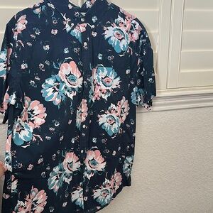 Old Navy- Slim Fit Floral Men's Shirt
